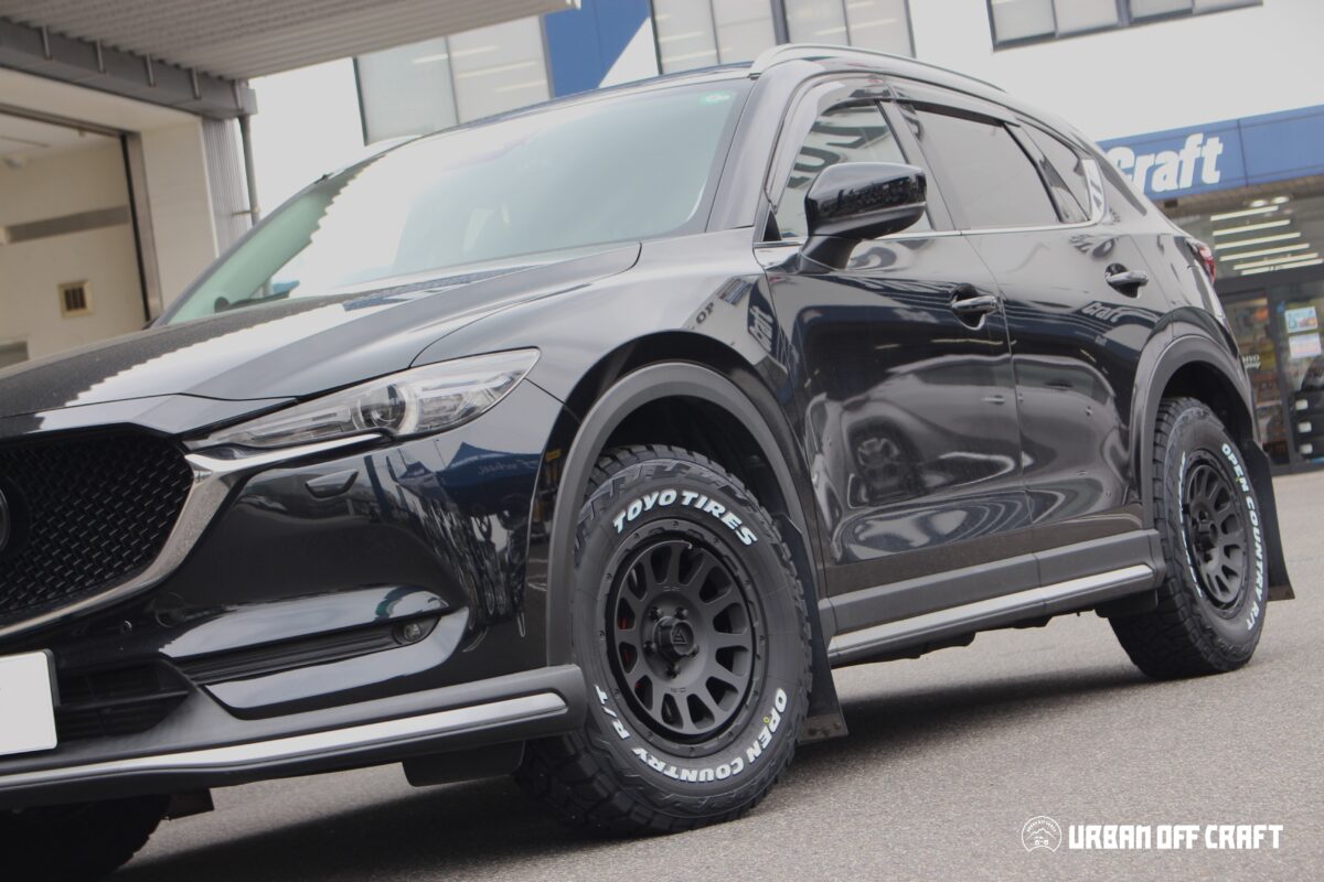 CX-5　オフ系　カスタム　デルタフォース・オーバル　16インチ　オープンカントリーRT　オプカン