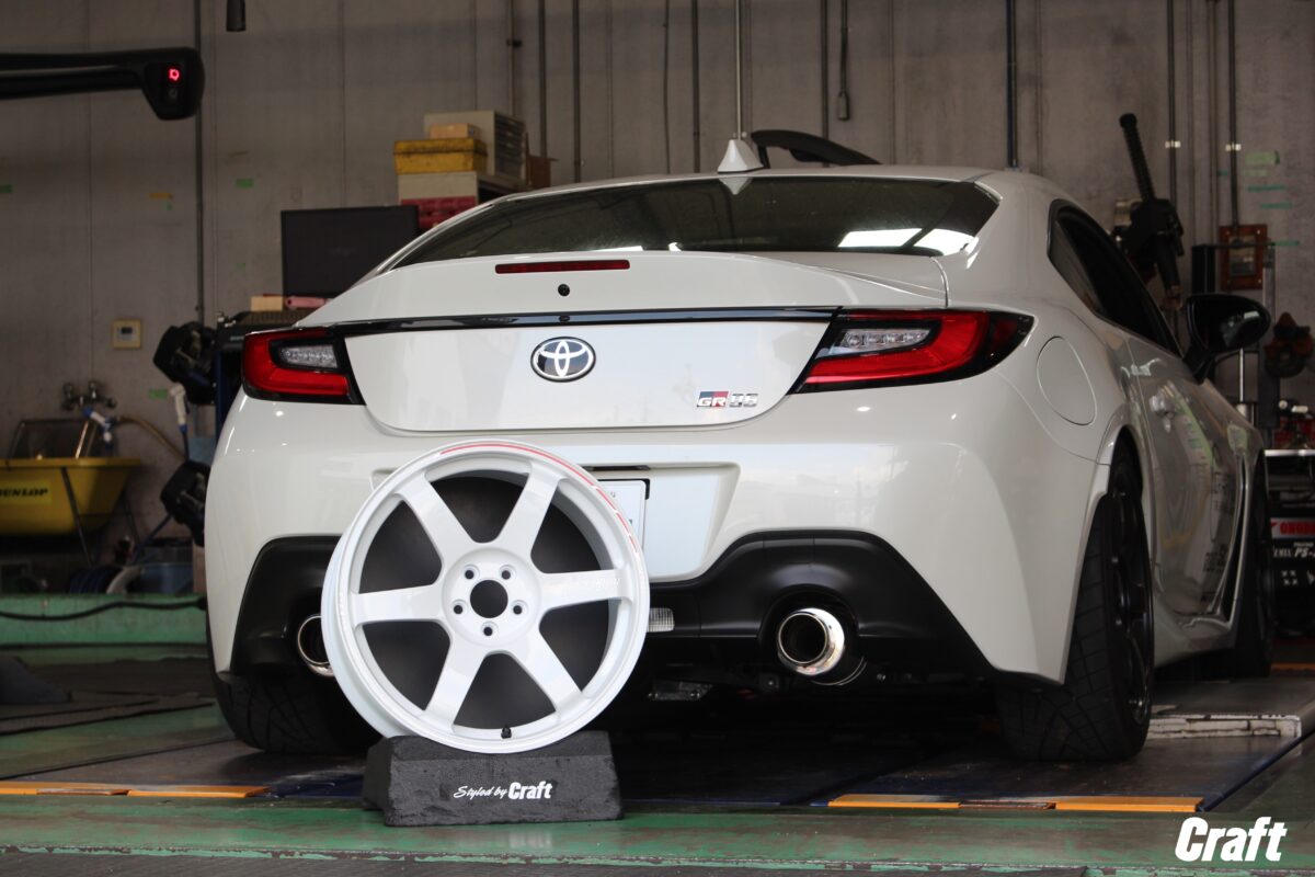 GR86 BRZ レイズ TE37SAGA S-PLUS サンナナ 18インチ フェイス3 フェイス2