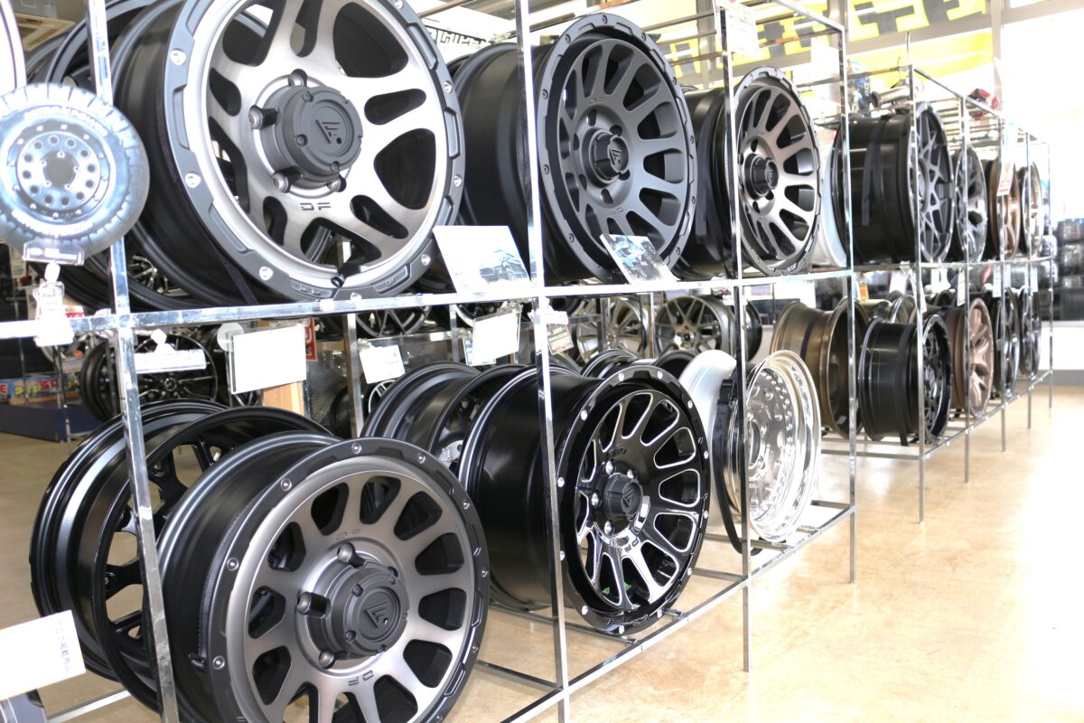 デルタフォース ホイール 展示