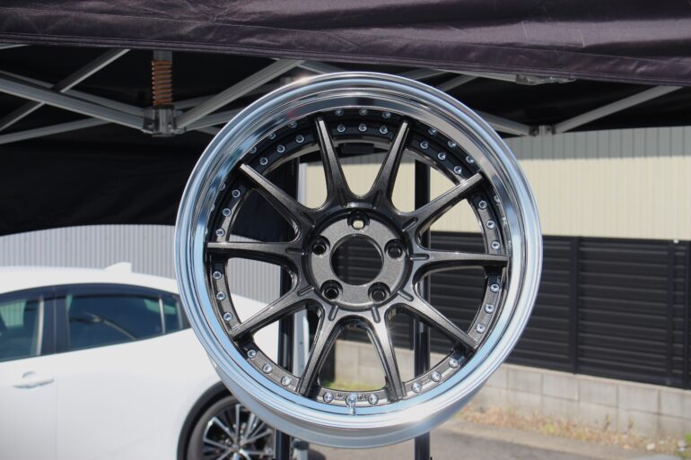 GTX01RS　2ピースホイール　㎜単位で調整　ツライチ　