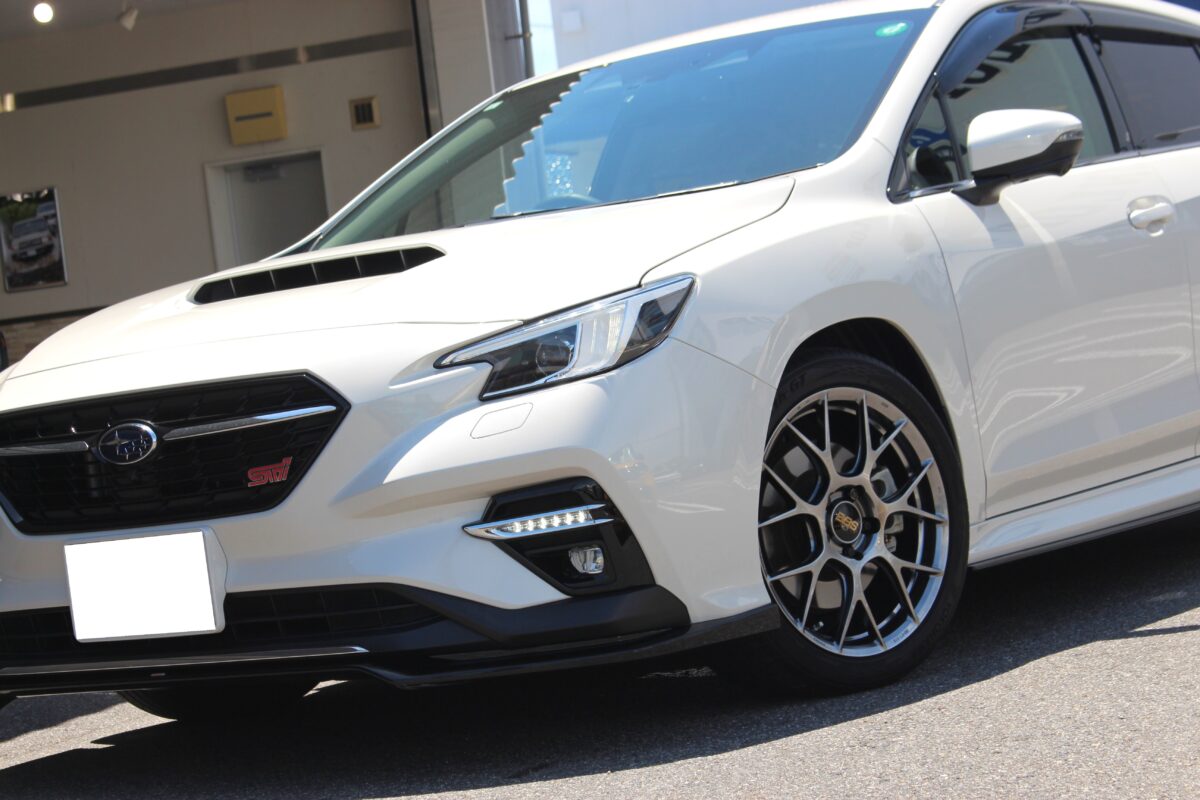 VNレヴォーグ BBS RE-V7 ホイール カスタム 純正車高