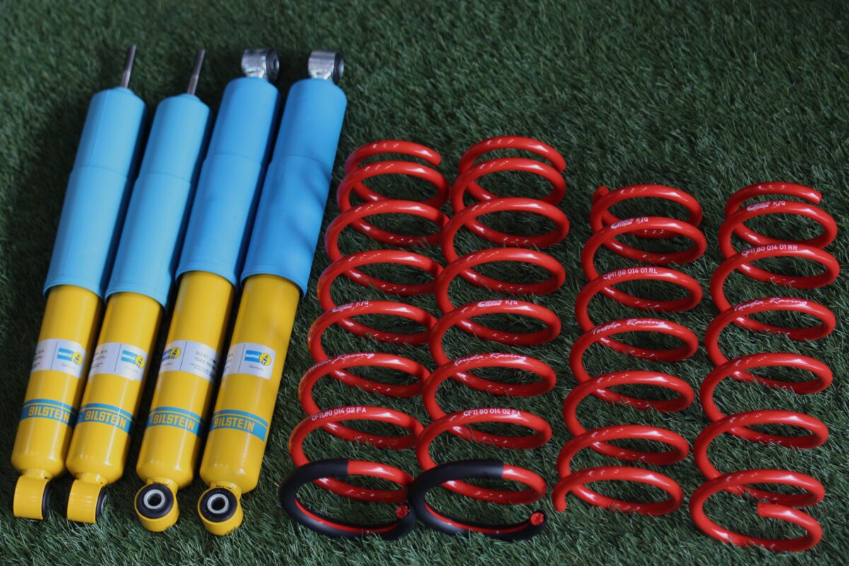 津田レーシング DAMSEユーロサスペンションキット ノーマル車高 乗り心地を改善 リフトアップ無し