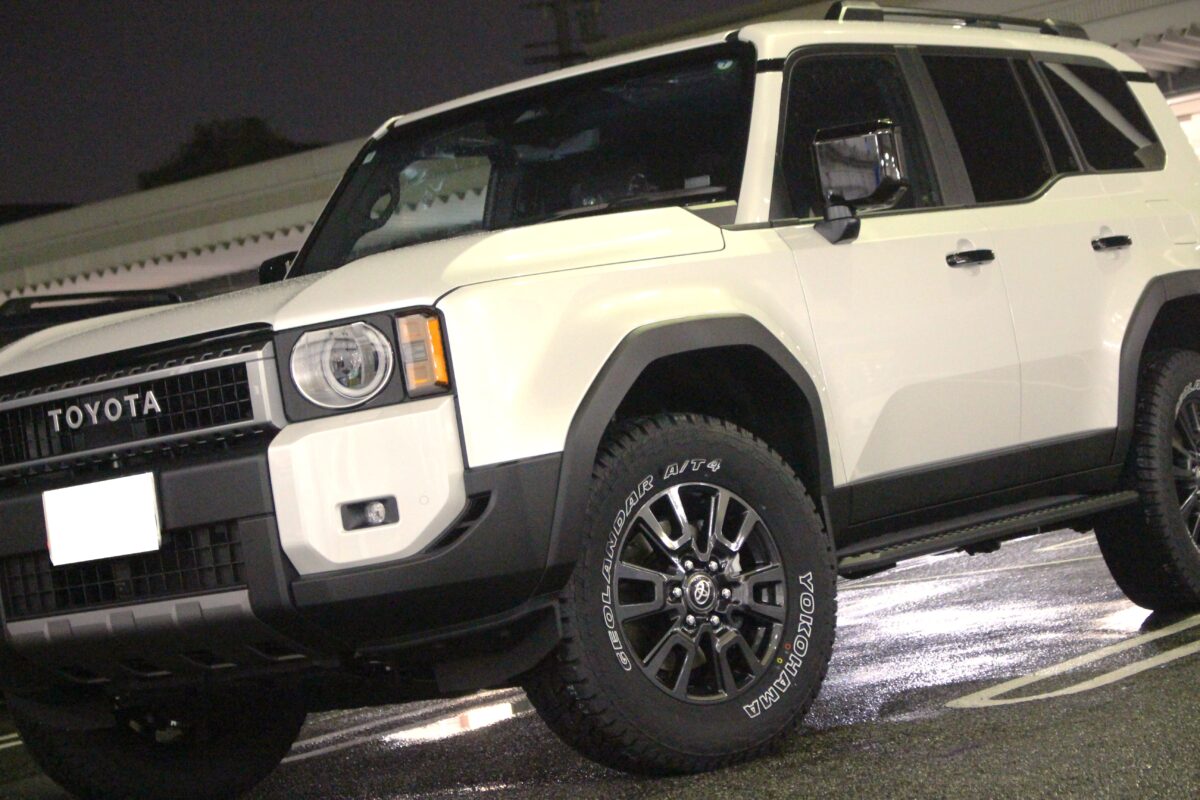 ランクル250 タイヤ交換 オフ系タイヤ YOKOHAMA ヨコハマ オールテレーンタイヤ ジオランダー AT4 G018 アーバンオフ系