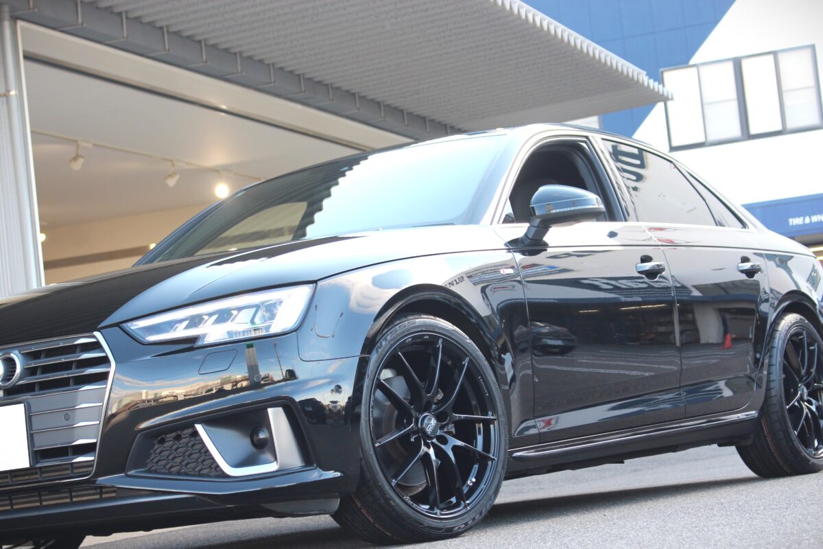 アウディ A4 B9 ホイール カスタム OZ レッジェーラ HLT