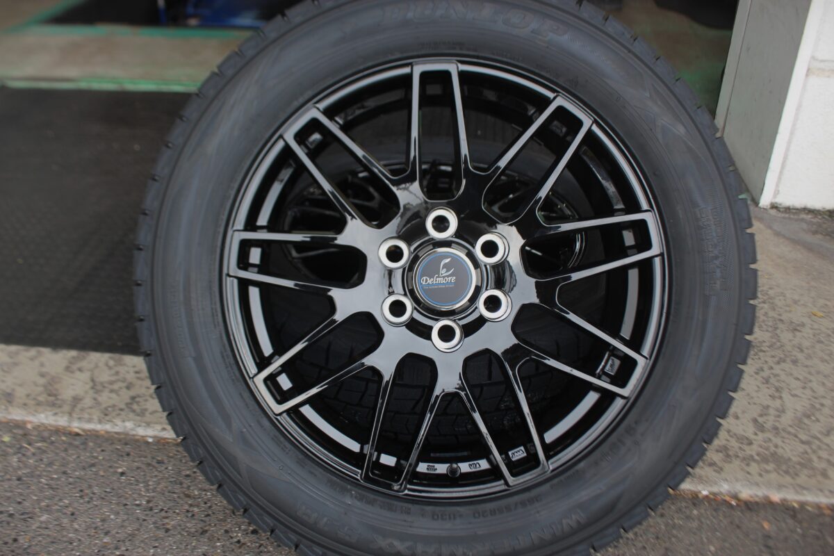 デルモアLC.S レクサス トヨタ 純正ナット流用 専用設計 サイズ限定カラー グロスブラック 艶あり黒 ホイール 20インチ ランクル300 ランクル250