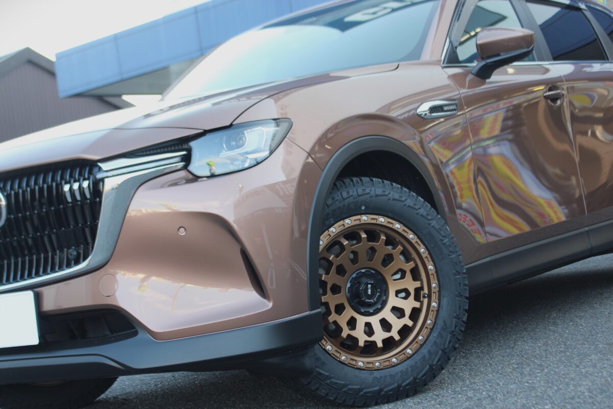 CX-80 ホイール Air/Gヴァルカン フォーバイフォーエンジニアリング 18インチ オフ系カスタム