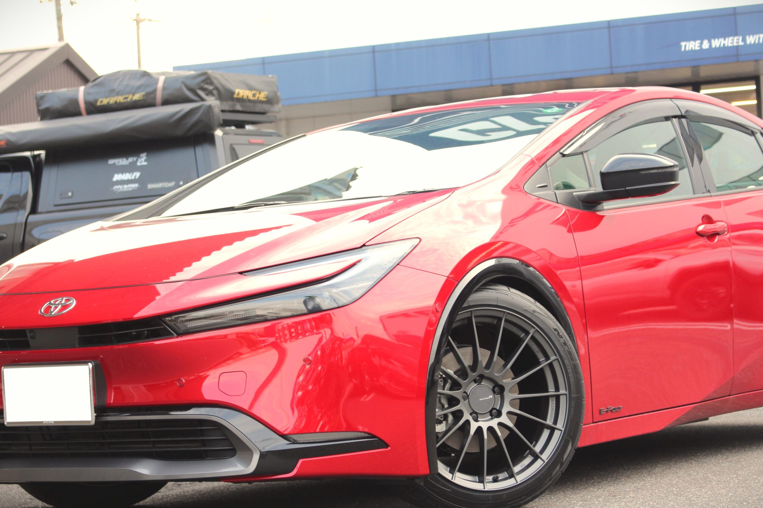 60系プリウス プリウス 60プリウス ENKEI エンケイ RS05RR RS-R RSR Ti2000 ダウンサス ローダウン