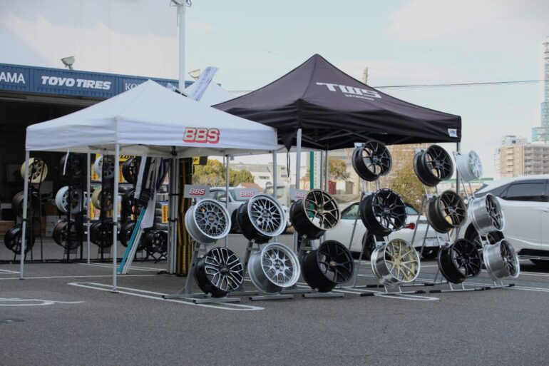 BBS ホイール展示 RI-A RI-S RI-D 鍛造 ホイール BBS 展示