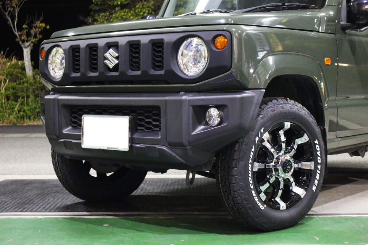 ジムニー JB64W 64ジムニー JB64ジムニー クリムソン MG マーテルギア ビースト オープンカントリー トーヨー オープンカントリーA/TⅢ ホワイトレター