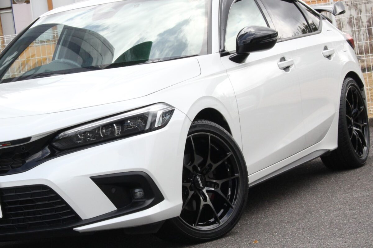 RAYS VOLKRACING G025LTD G025 レイズ ヴォルクレーシング シビック シビックハッチバック CIVIC FL4 ミシュラン パイロットスポーツ　純正車高