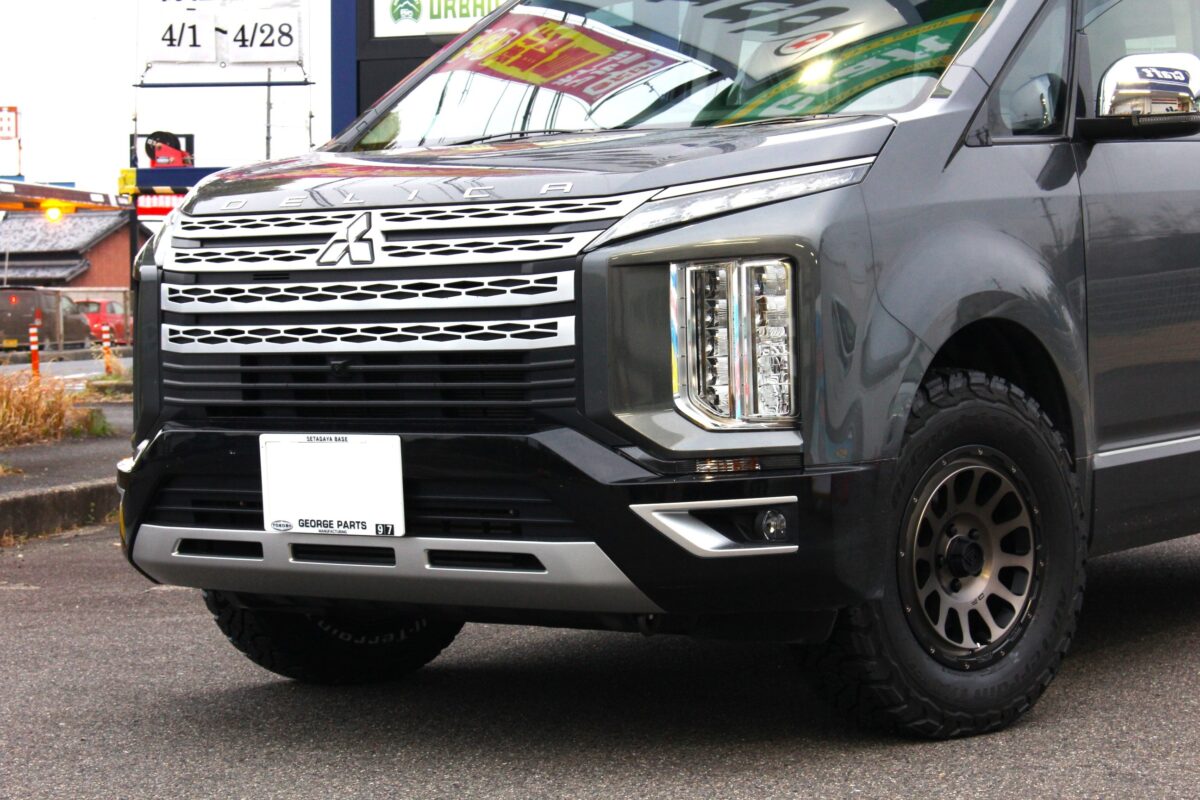 デリカ D:5 ホイール カスタム デルタフォース オーバル KO3 オフロード