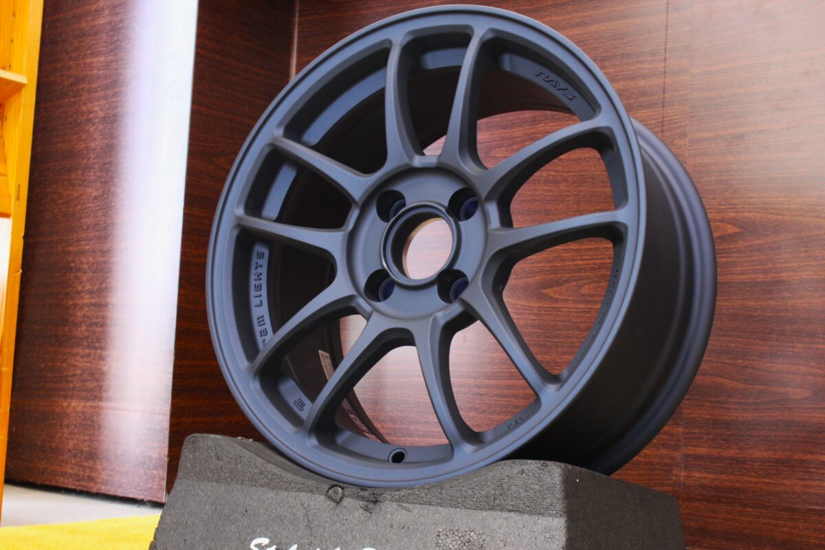 レイズ RAYS グラムライツ GRAMLGHTS 57IR ブルー スポーツホイール ロードスター 15インチ