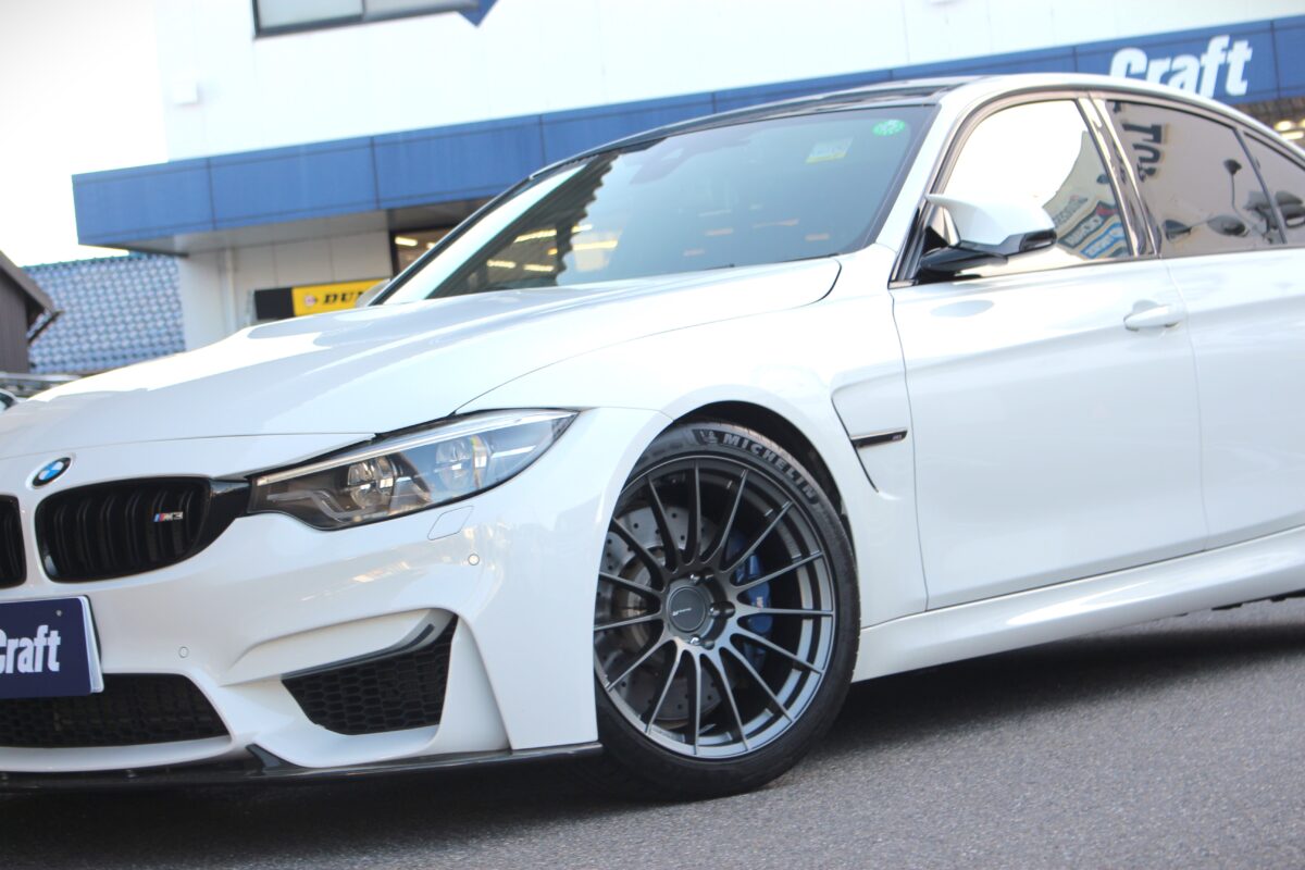 F80　BMW　カスタム　3シリーズ　エンケイ　ENKEI　ホイールカスタム　アイバッハ　Eibach　ダウンサス　ローダウン　プロキット　RS05RR　コンケイブ　コンケイブフェイス