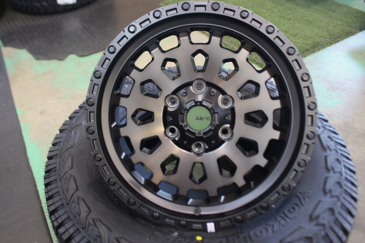 Air/Gヴァルカン エアジーヴァルカン 新色 ゴーストエディション 18インチ ランクル250 ランクル300 ホイール カスタム オフ系ホイール フォーバイフォーエンジニアリング