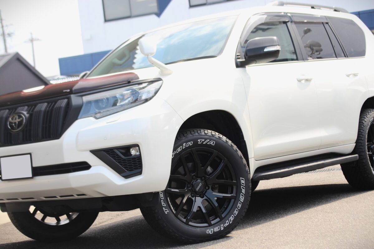 150プラド ハイラックス トライトン レイズ 20インチ ホイール オフ系 カスタム トレイルテレーン