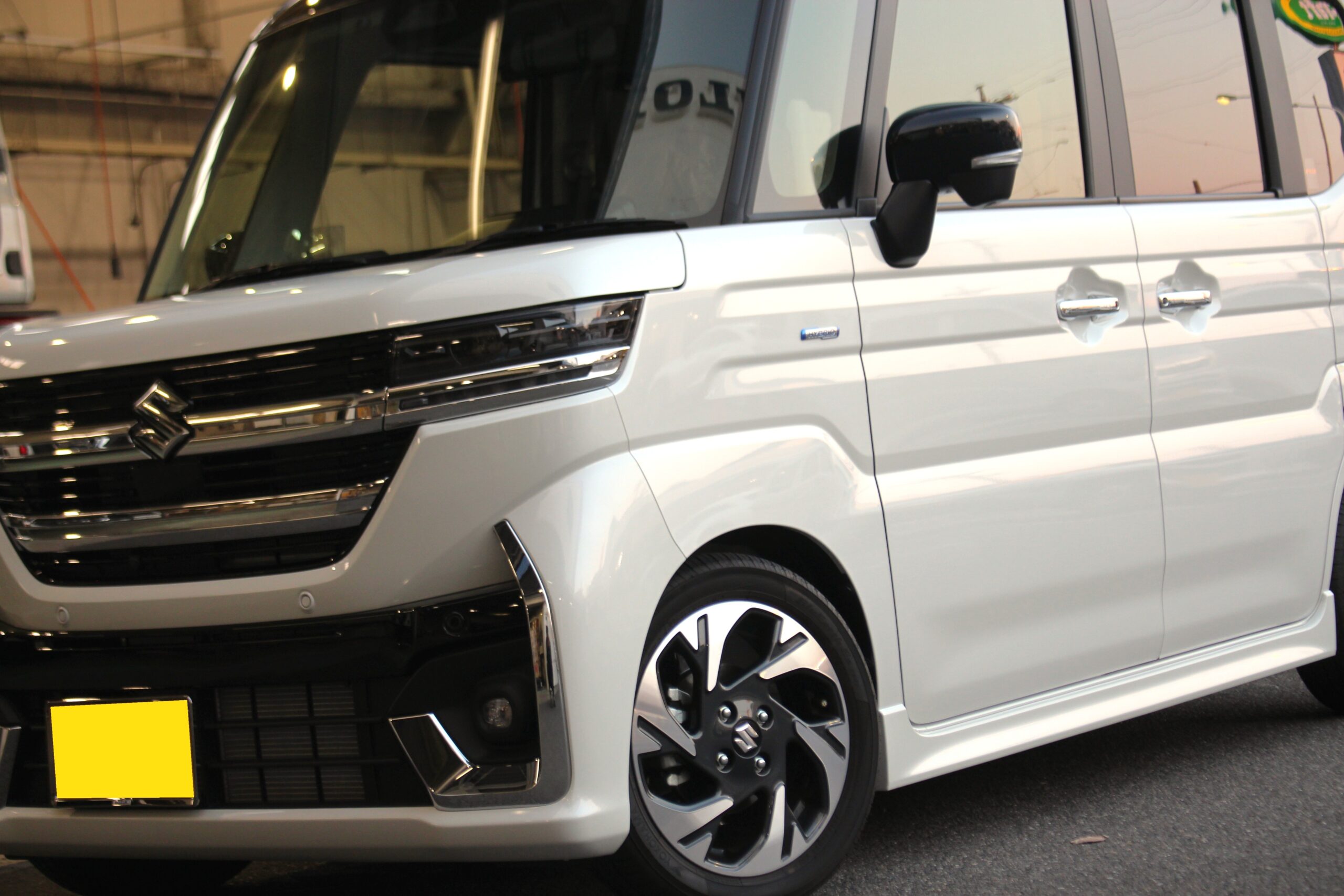 スペーシアカスタム　MK54S　MK94S　RSR　RS-R　ダウンサス　ローダウン　ローダウンスプリング　アライメント　