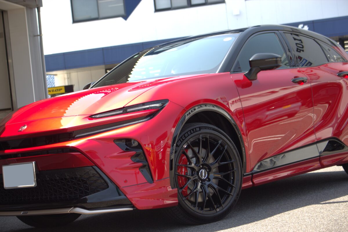 クラウンスポーツRS　21インチ　TWS　鍛造　ホイール　カスタム　109M Monoblock　ツライチ　ノーマル車高　RSキャリパー干渉無し　