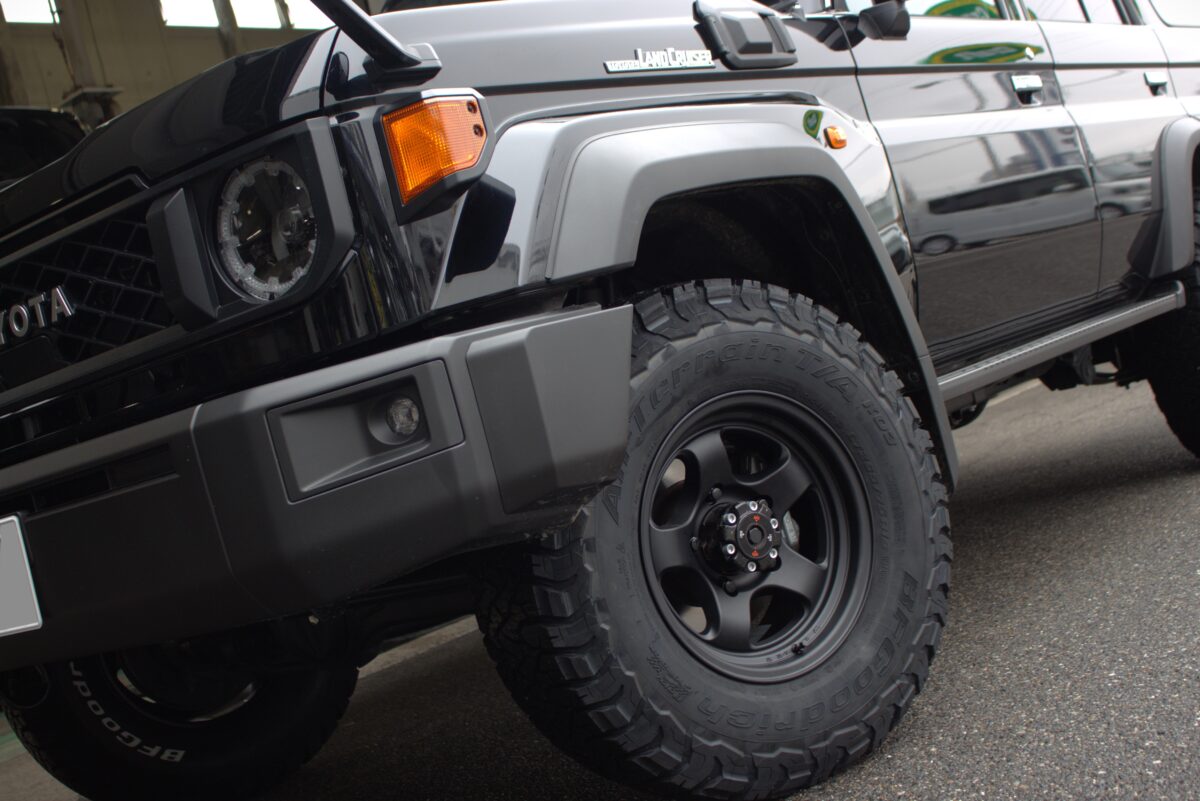 マイスターS1SUV　ランクル70　カスタム　ホイール　マイスターS1　新作　WORK　BFグッドリッチ　オールテレーンTAKO3