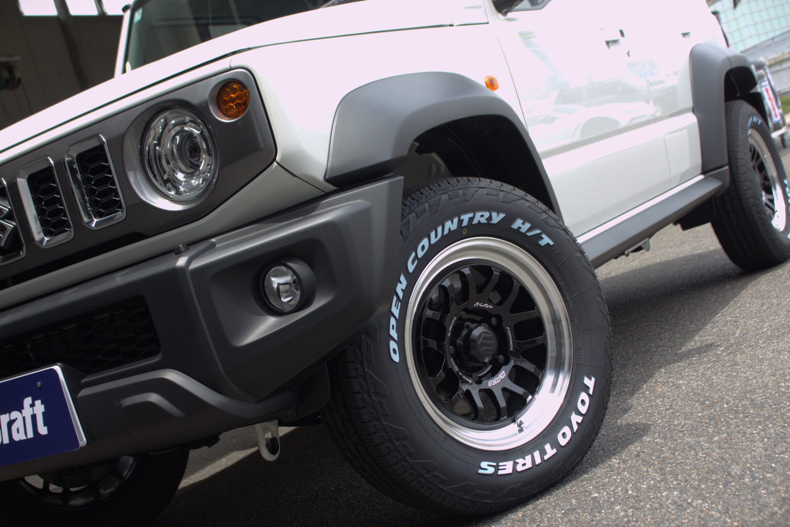 ジムニーノマド　カスタム　ホイール　レイズ　RAYS　ALAP07X　エーラップ07X　鍛造　オープンカントリーHT2　オプカンHT2　オフ系　軽量　オプカン　HT2　