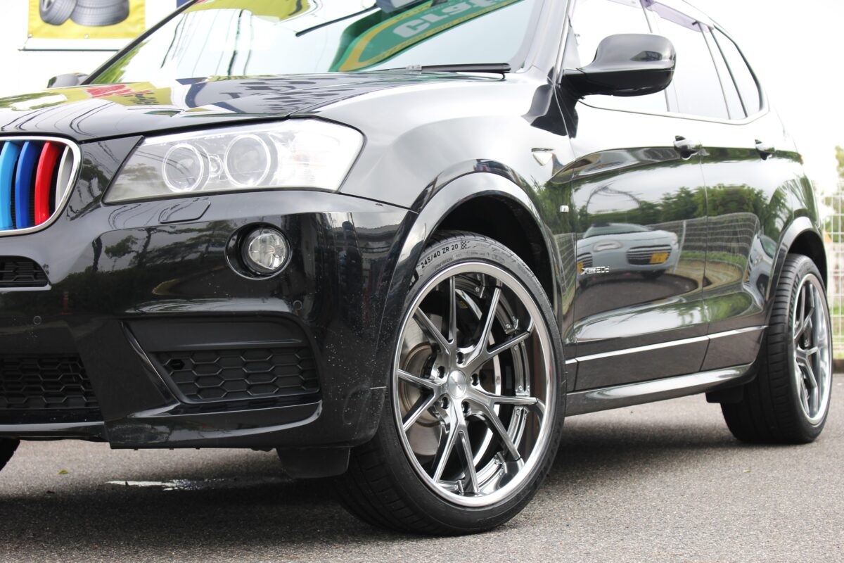 BMW　F25　X3　マーベリック　ツライチ　ホイール　カスタム