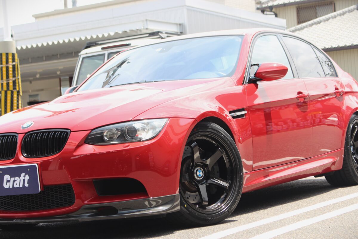【BMW E90】アドバンレーシング GTビヨンドでサイズリセッティングでムッチリツライチ装着！