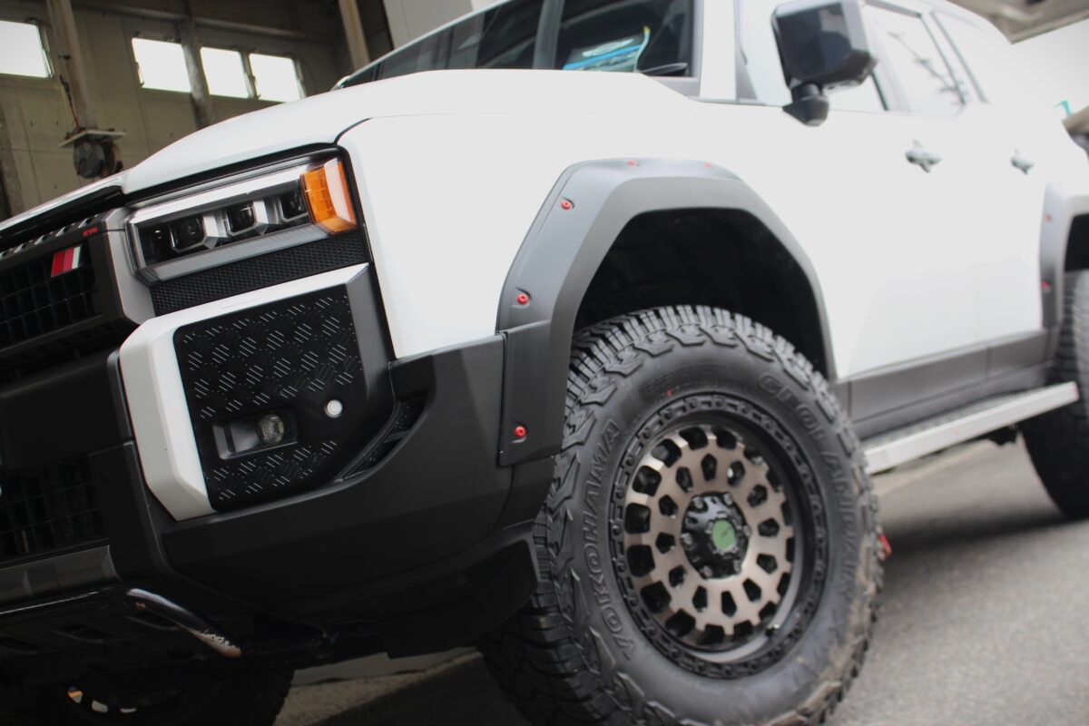 ランクル250　リフトアップ　カスタム　ホイール　ヴァルカン　プロスタッフ　2インチアップ　