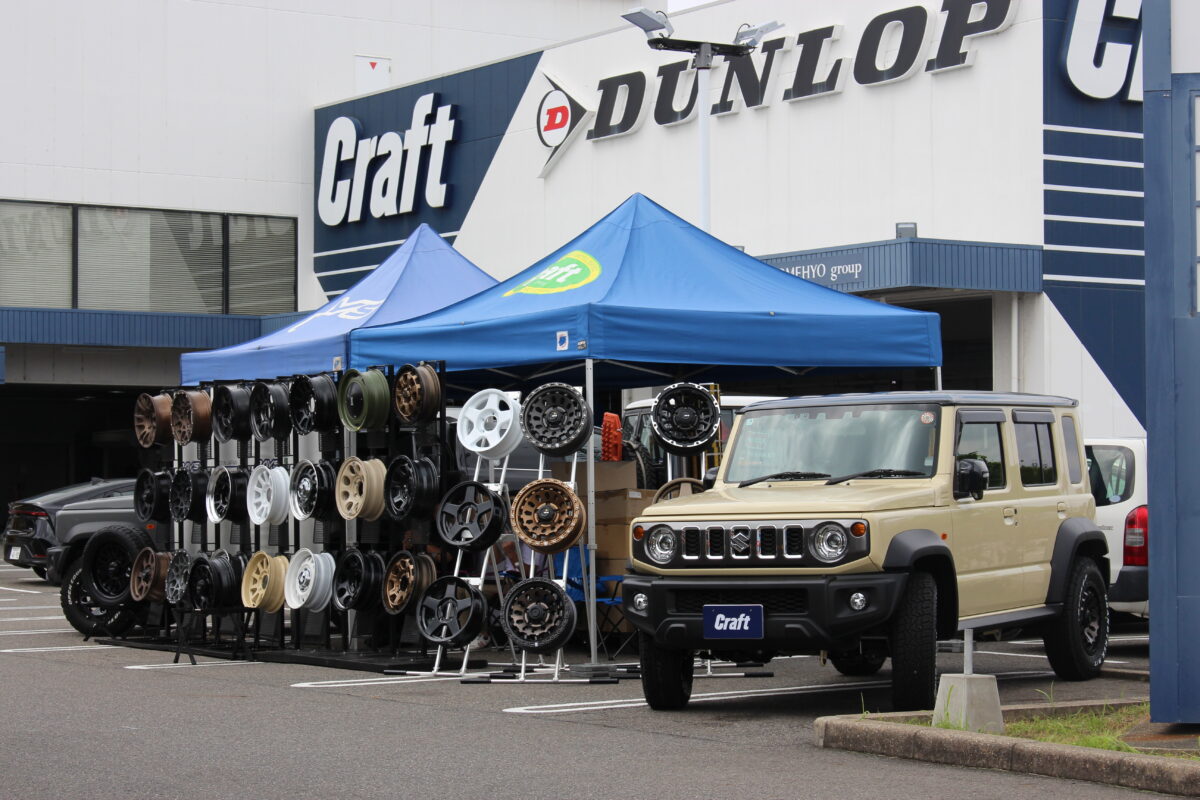 【夏のカスタムフェア第4弾】ジムニーノマドに特化したホイールが勢揃い☆彡4x4ES・RAYS・MIDの3メーカー様が集結!!