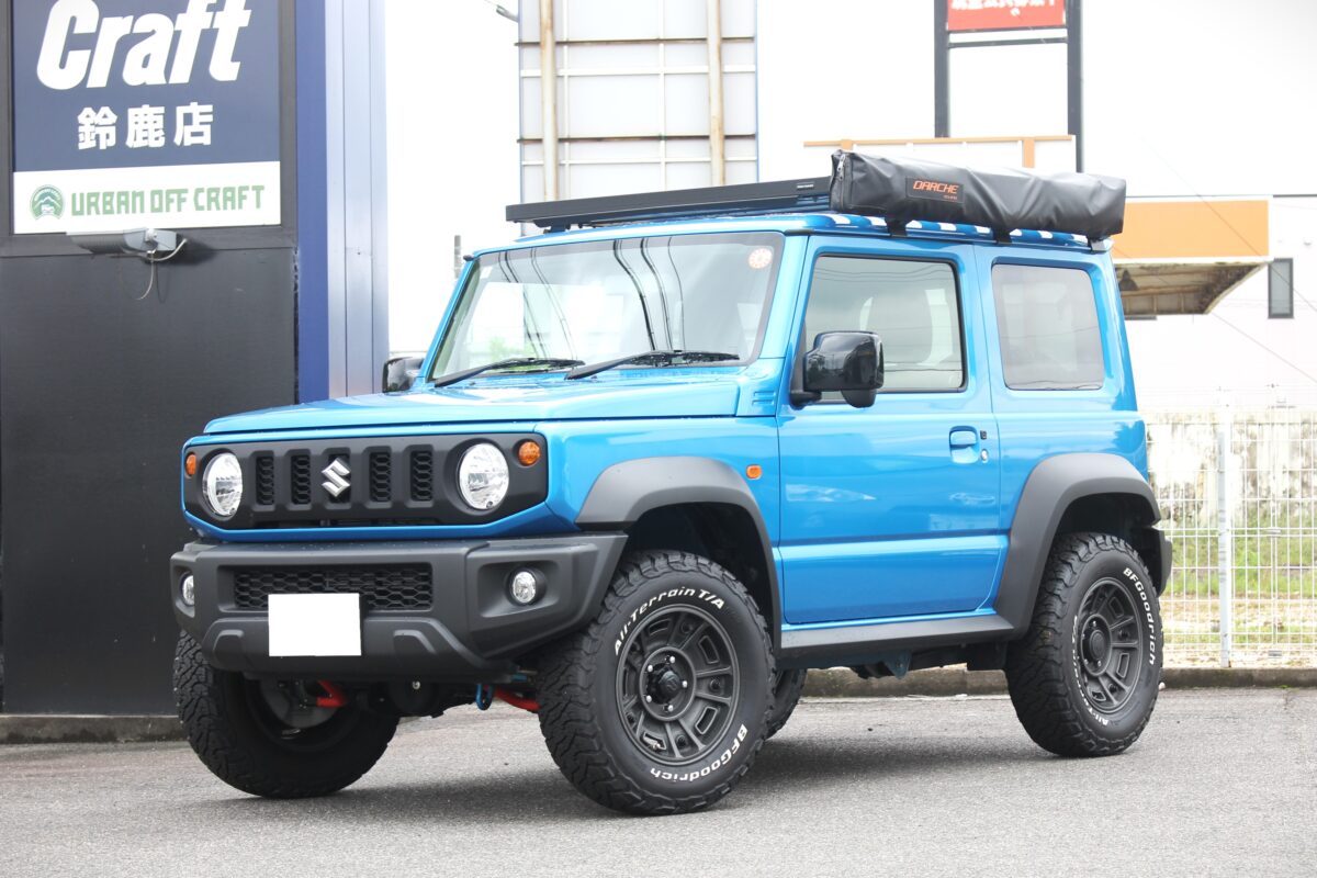 ジムニーのフラフラ感を軽減するためのセッティング方法