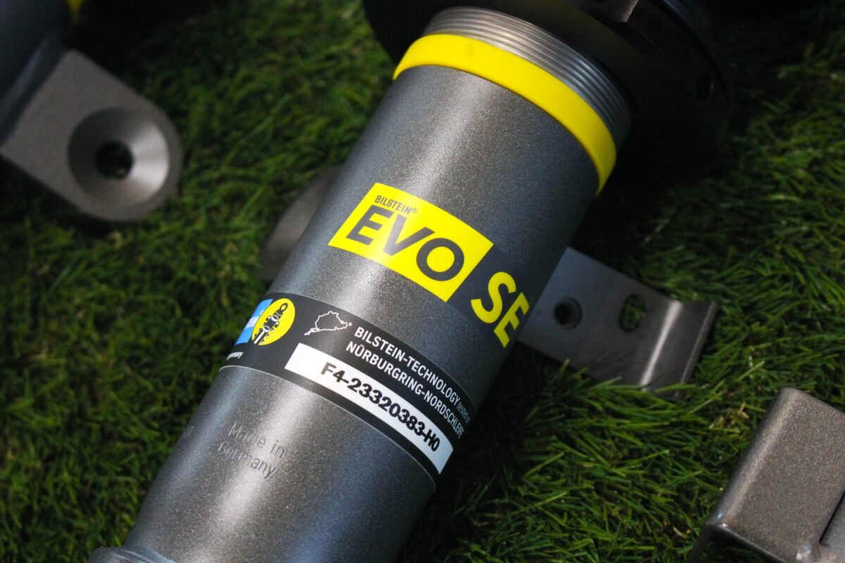 BMWの電子制御システムに対応できるビルシュタインの最新モデルサスペンションEVOSEが入荷