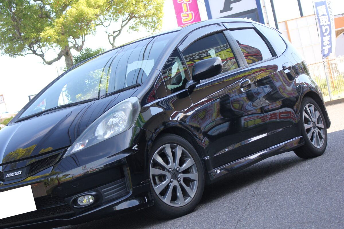 GE8フィットをHKS ハイパーマックスSでローダウン