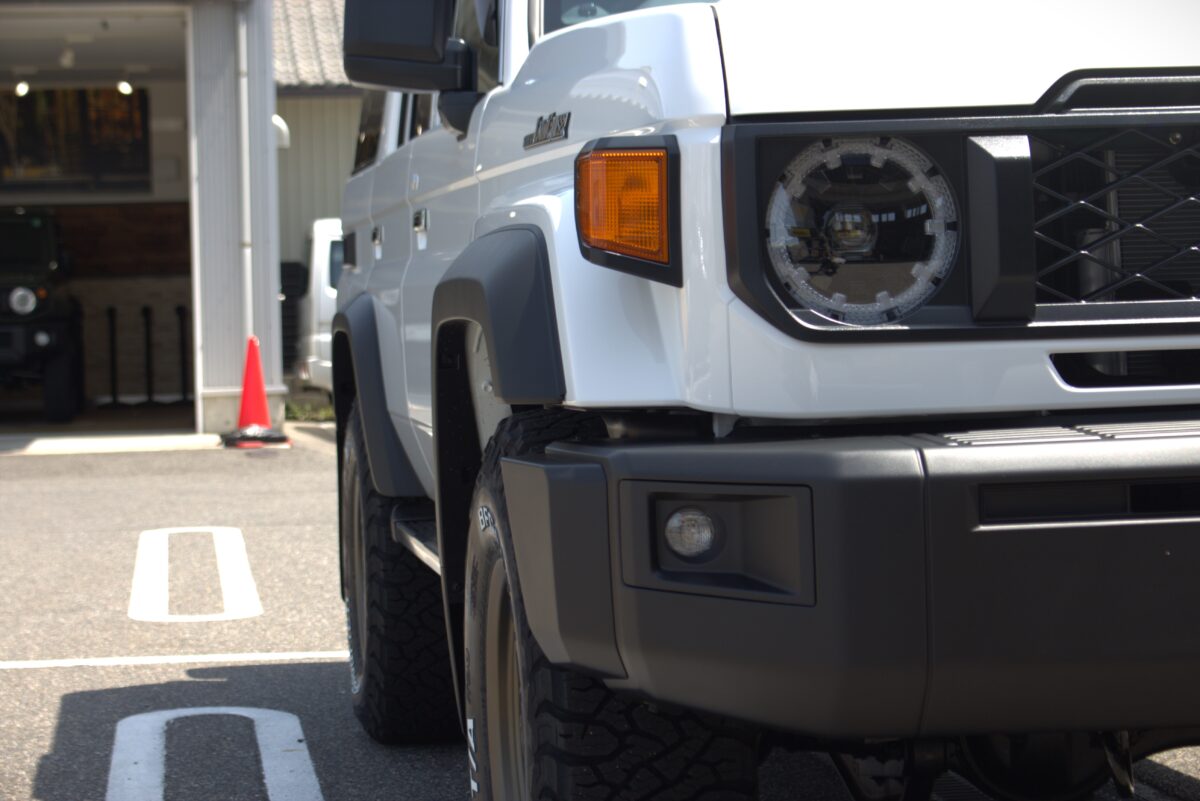 【ランクル70】ランクルの王道ホイール BRADLEY V×BFグッドリッチでカスタム☆彡