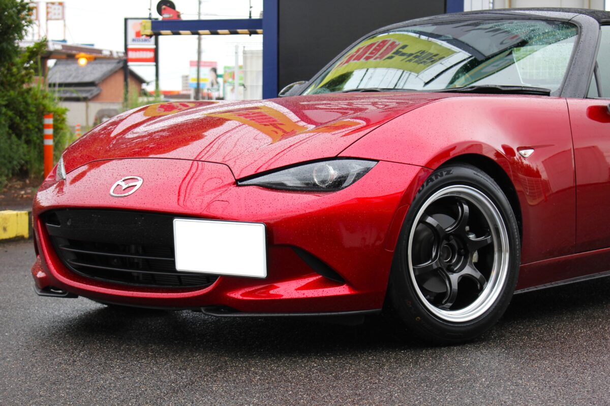 ロードスター　NDロードスター　RG-D2　アドバン　シバタイヤ　テイン　フレックスZ