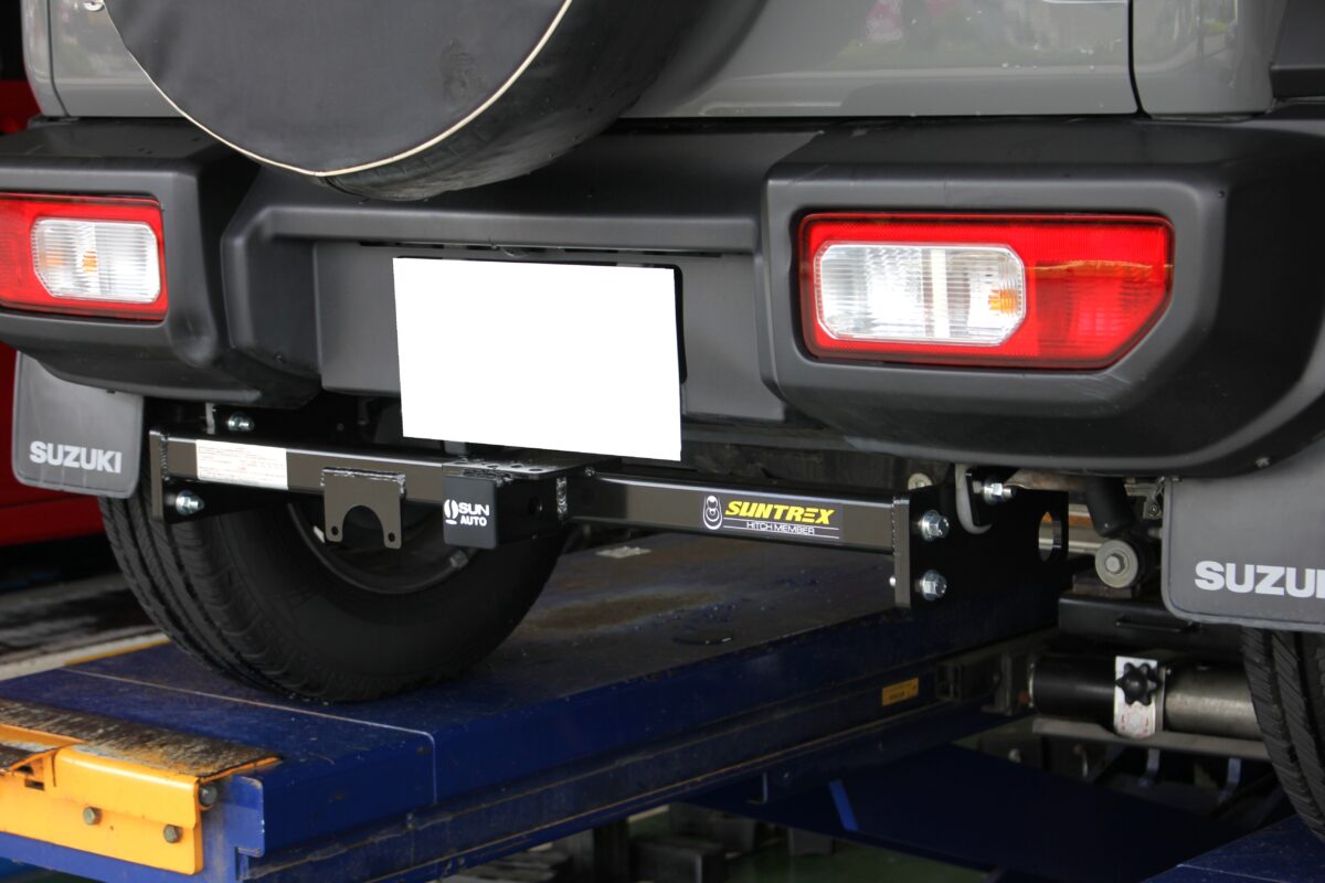 ヒッチメンバー取付 ジムニー ランクル プラド