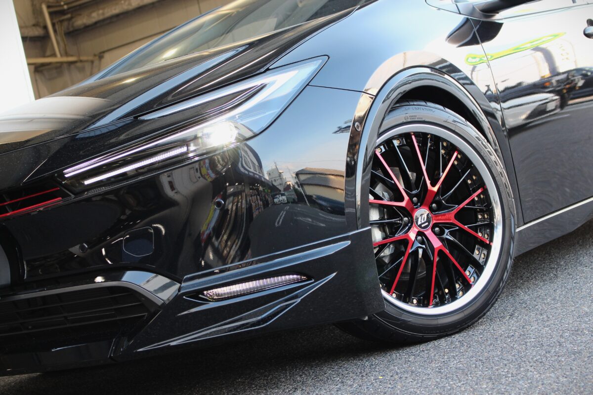 【60プリウス】WORK シュヴァートSG2でサイズ&カラーを拘りオンリーワンセッティング!!