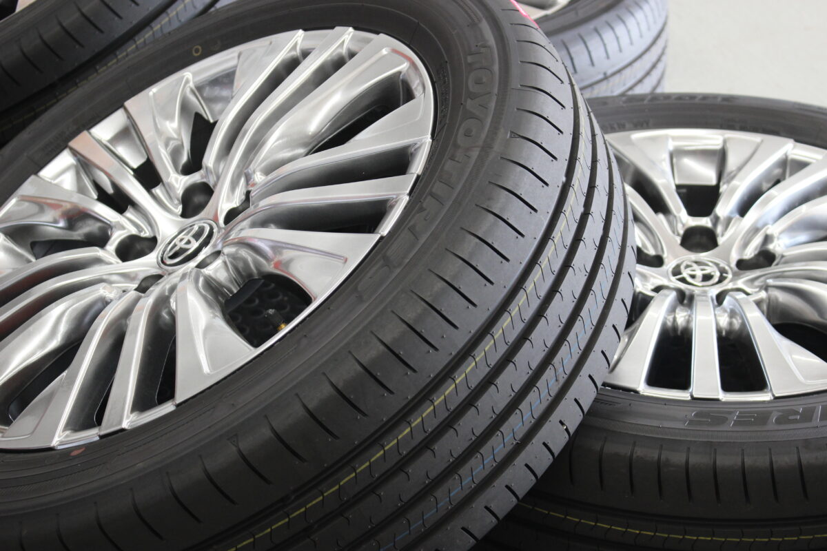 純正アルミホイール高価買取。