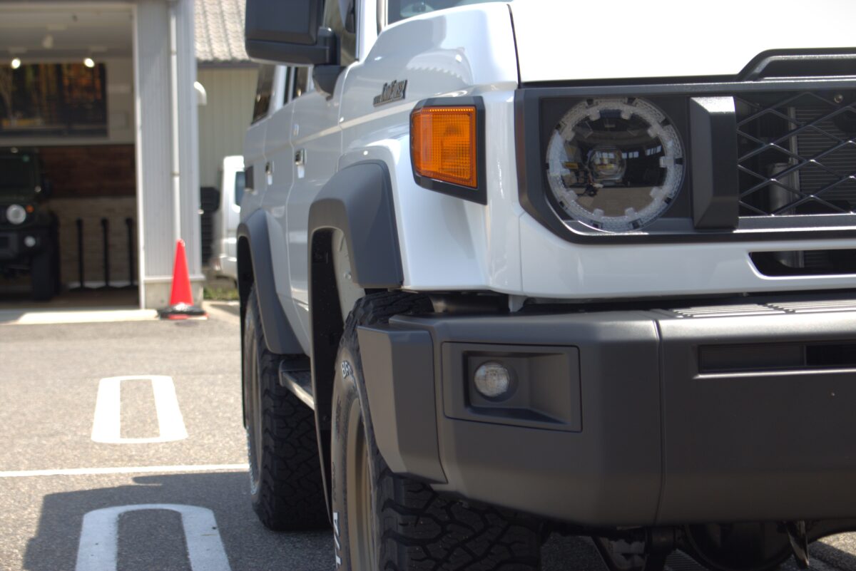 【ランクル70】GRD76Wのホイールはブラッドレー一択！？前後違いを装着するわけは！？