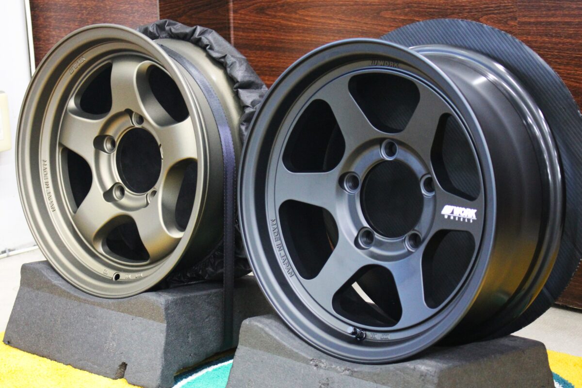 WORK MEISTER L1 1PIECE SUVとWORK MEISTER S1 1PIECE SUVを並べた画像