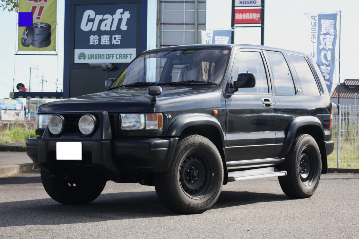 ビッグホーンにサントレックス ヒッチメンバーを取付