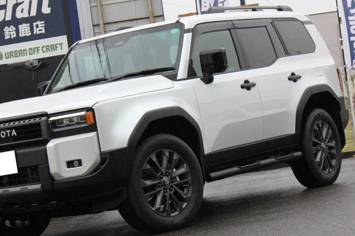 ランクル250にJAOSのサイドステップを装着