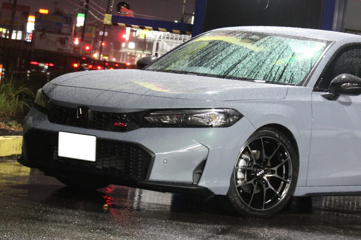 シビックRSにRAYS　VOLKRACING　G025LTDを装着した画像