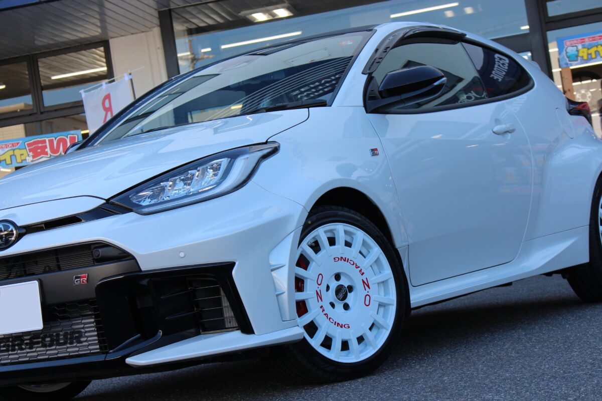 【GRヤリス】新作BRIDGESTONE ブリザックWZ-1×OZ ラリーレーシングで冬仕様も拘りを！！