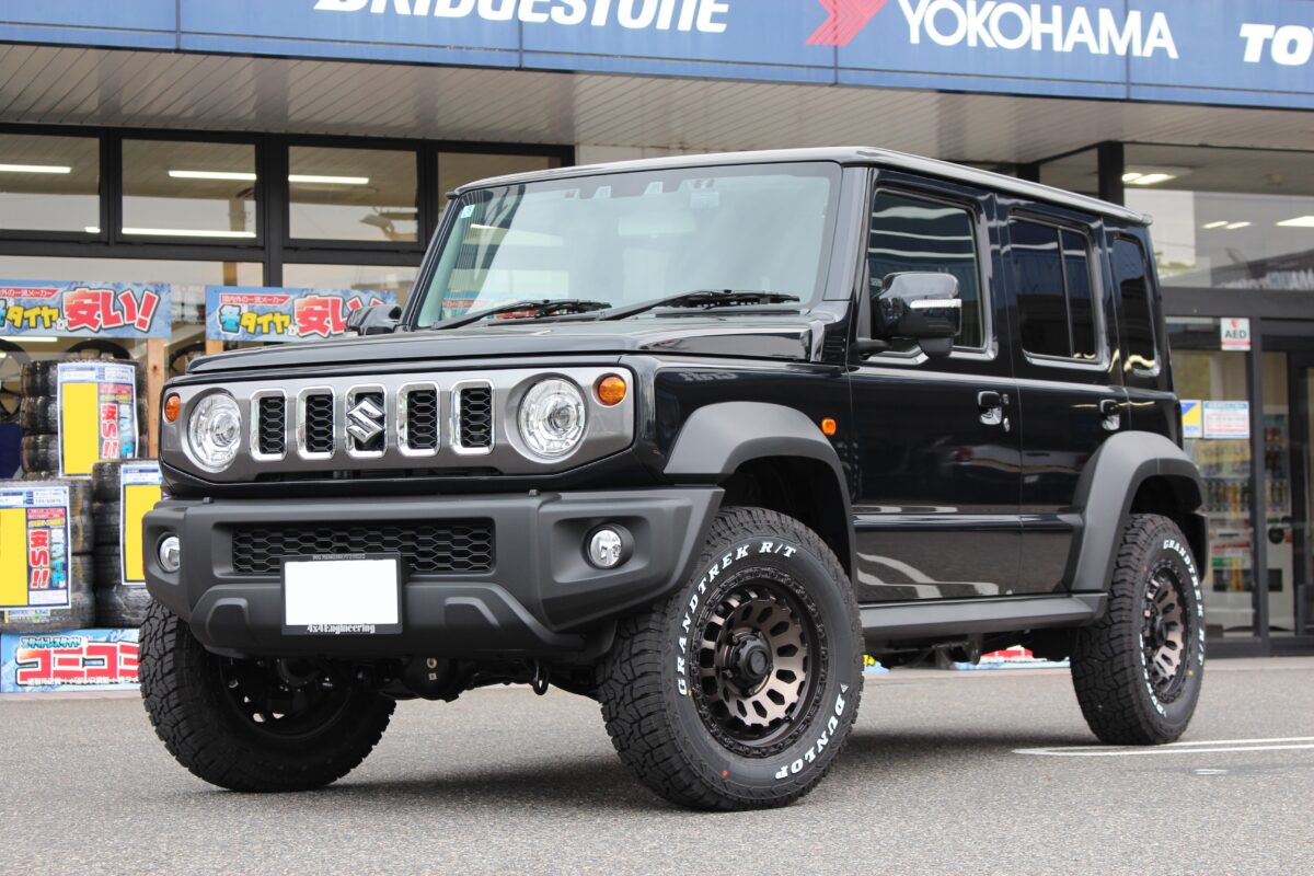 【ランクル&ジムニーフェア】ジムニーシリーズにおすすめホイールをご紹介!!<br />
Air/Gヴァルカン Air/Gマッシブ ALAP-J TE37XT