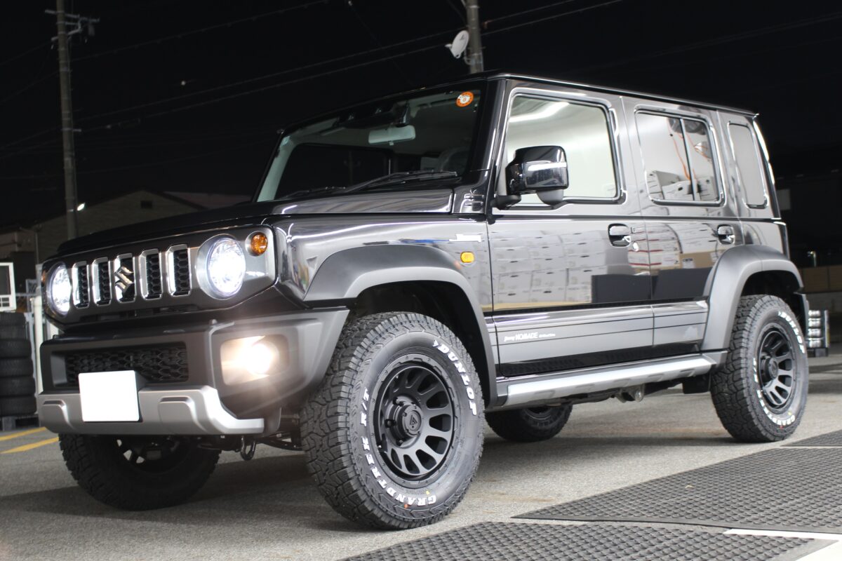 ジムニーノマドにデルタフォースオーバルを装着