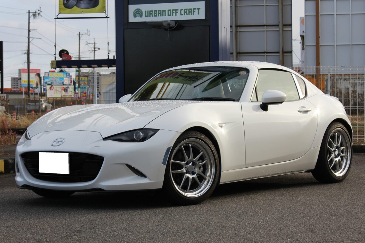 NDロードスターをマフラー交換 サクラムサイレンサーキット を取付