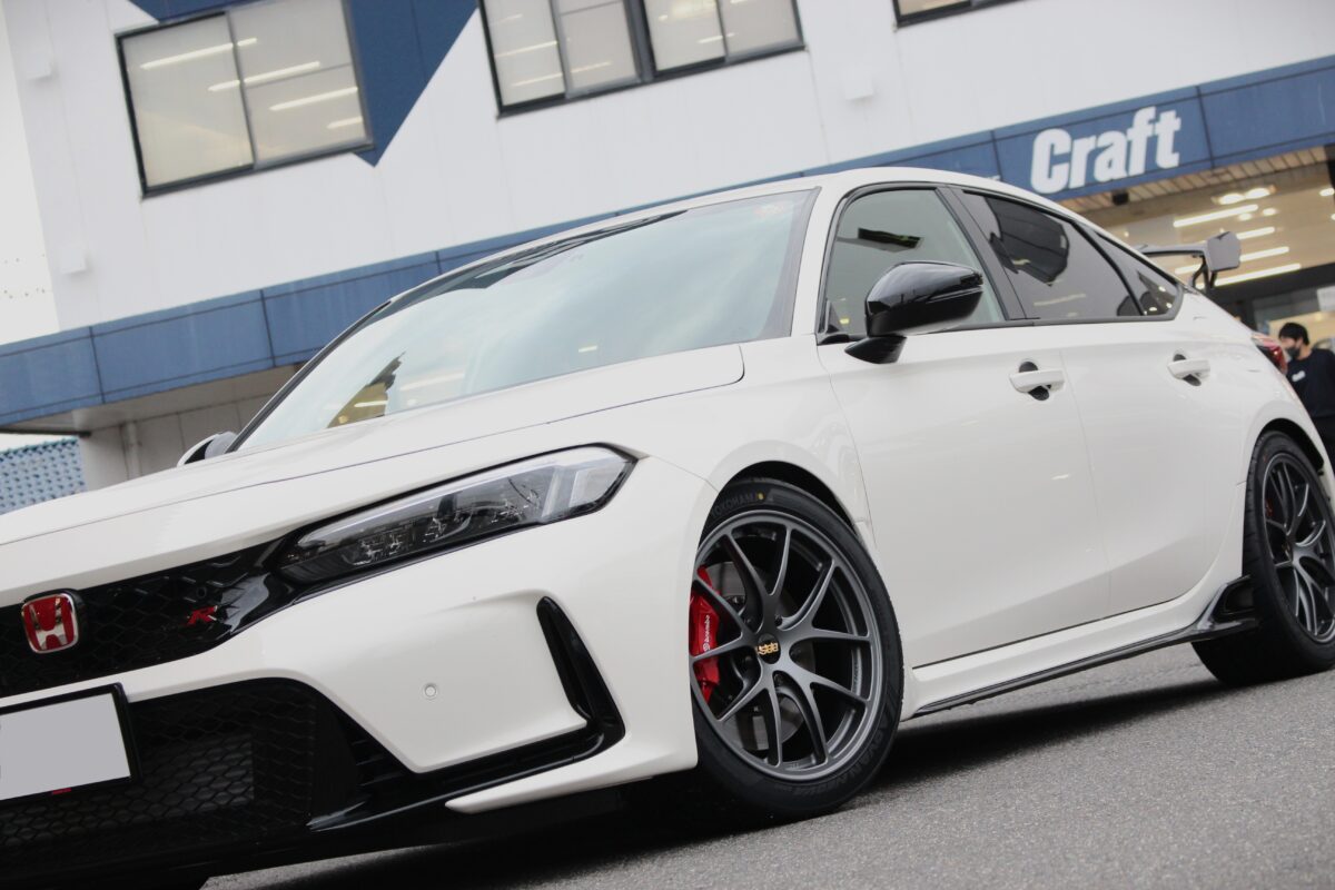 【シビックタイプR FL5】専用サイズ BBS RI-AにアドバンネオバAD09を装着デス!!