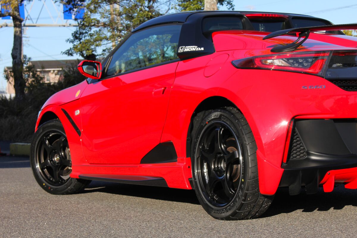 S660にTC-4とAD09を装着した画像