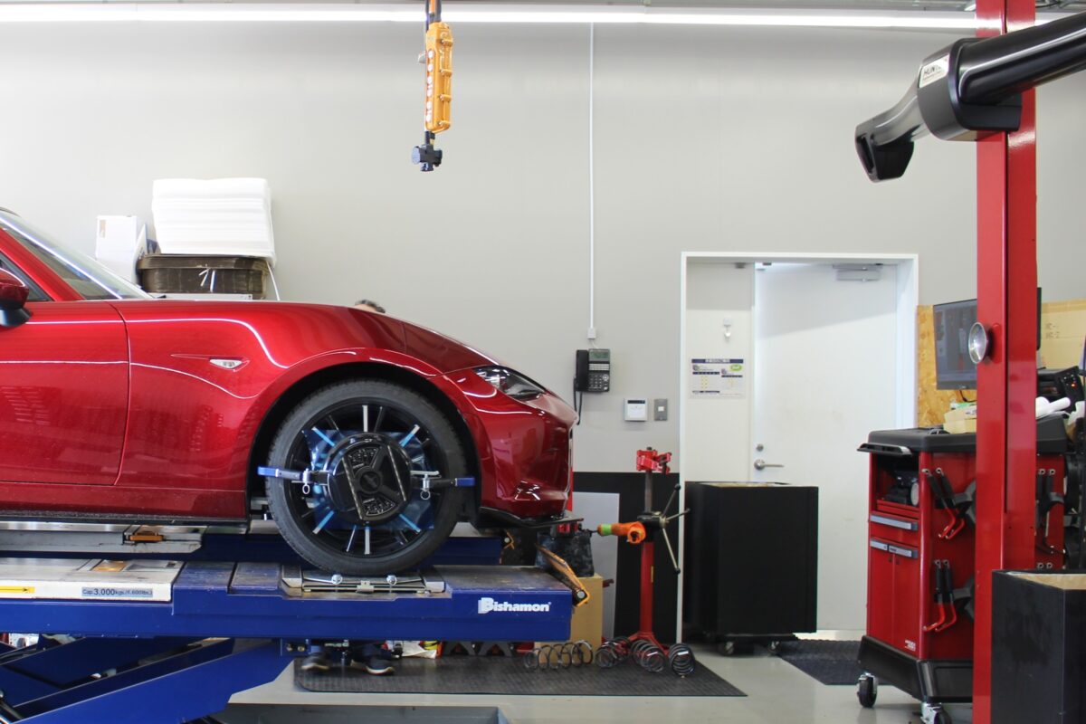 ロードスターRFをオートエグゼスプリングでローダウン