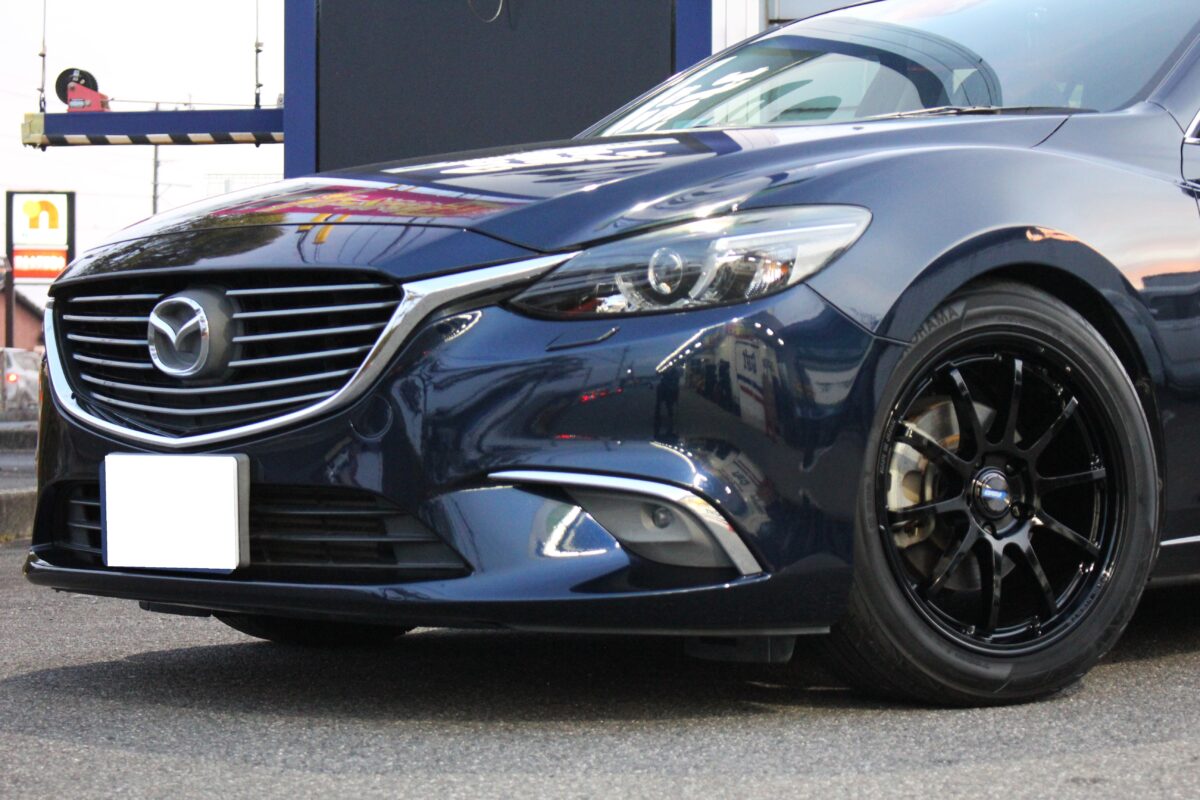 アテンザワゴンにグラムライツ57NRスペックMを装着した画像