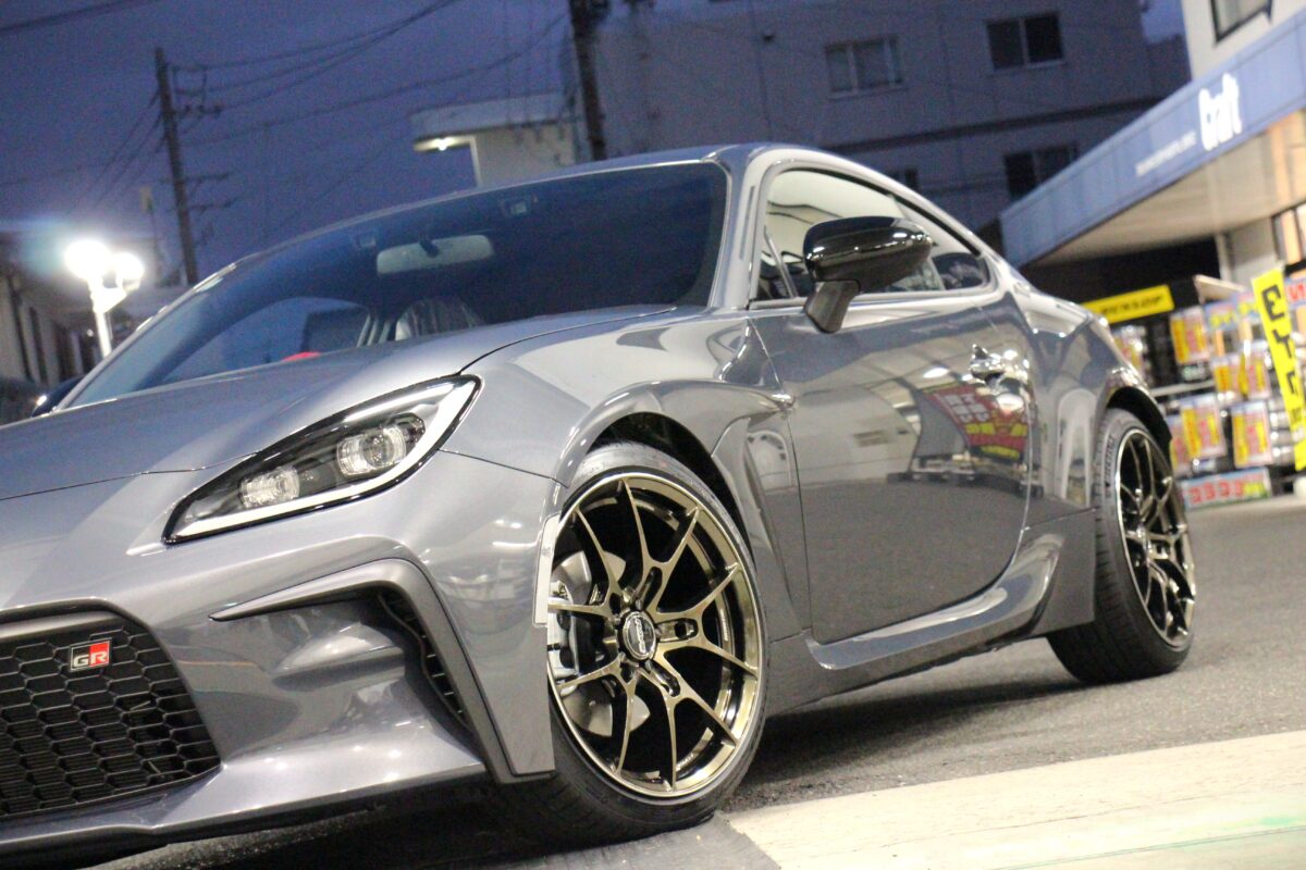 【GR86】レイズ ボルクレーシングG025 SZ EDITIONを装着！GROW HALスポーツスプリングで極上のフットワークを実現☆彡