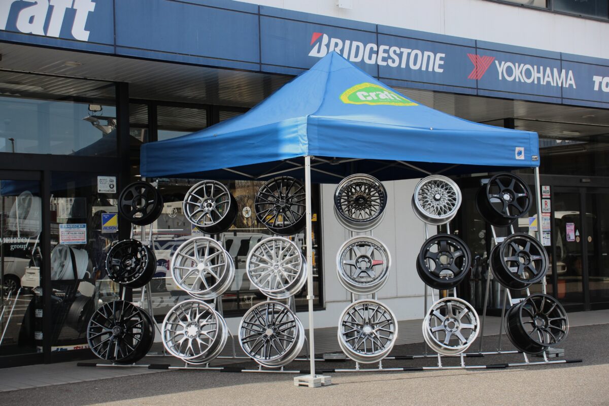 WORK＆SSR合同フェア開催！！新作グノーシスRXSやエグゼキューターCV07などの最新作が勢揃い中！！